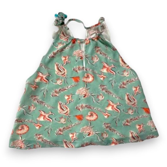 Forever 21 Tops - Forever 21 Contemporary Sea Life Printed Halter Blouse, XS